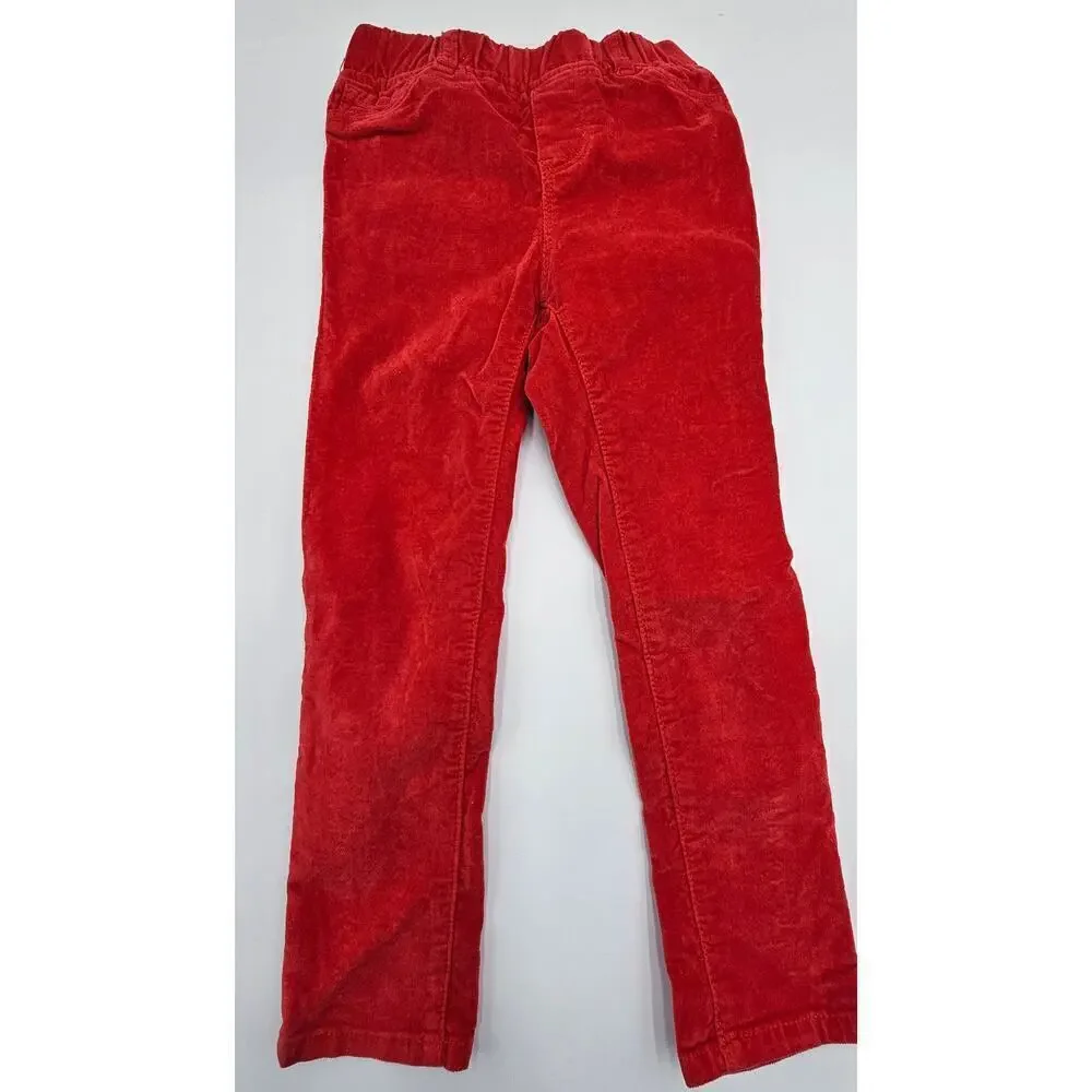 9 Piece Gap Girl's 4/5 Red/White/Black Scottie Dog Dress, Pants, & Tops Lot